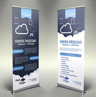 Roll-Up sans stand réservé