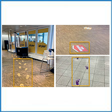 Branding Congress Center Innen Footprints (Preis auf Anfrage)